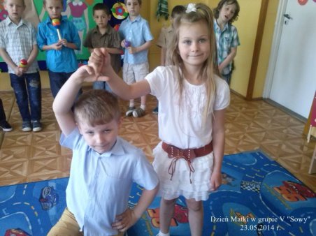 "Dzień Matki" w grupie V Sowy