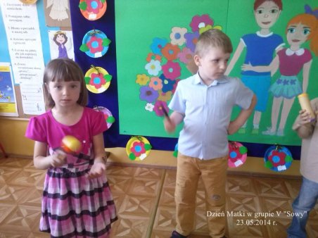 "Dzień Matki" w grupie V Sowy