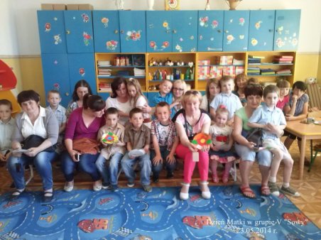 "Dzień Matki" w grupie V Sowy