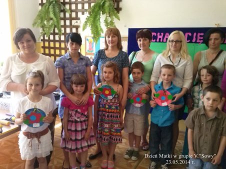"Dzień Matki" w grupie V Sowy