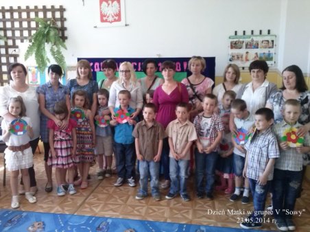 "Dzień Matki" w grupie V Sowy
