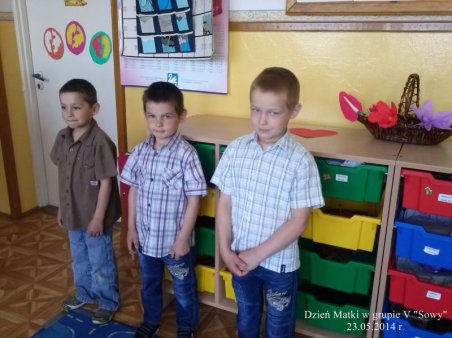 "Dzień Matki" w grupie V Sowy