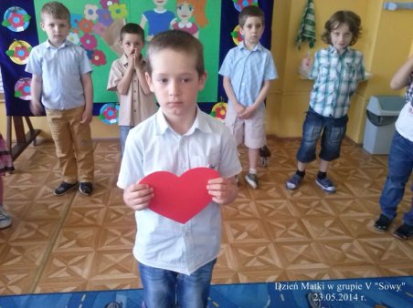 "Dzień Matki" w grupie V Sowy