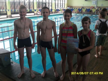 Sukcesy na pływalni