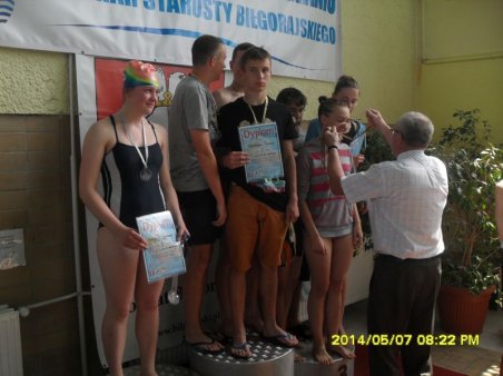 Sukcesy na pływalni