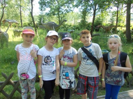 Spotkanie dinozaurami w Bałtowie