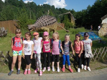 Spotkanie dinozaurami w Bałtowie