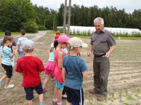 Pierwszoklasiści w Biłgoraju