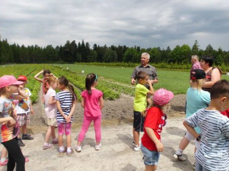 Pierwszoklasiści w Biłgoraju