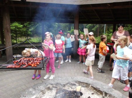 Pierwszoklasiści w Biłgoraju