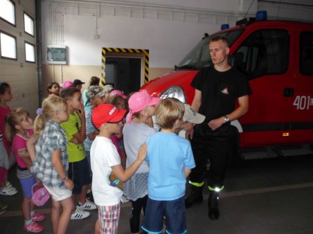 Pierwszoklasiści w Biłgoraju