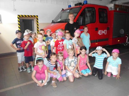 Pierwszoklasiści w Biłgoraju