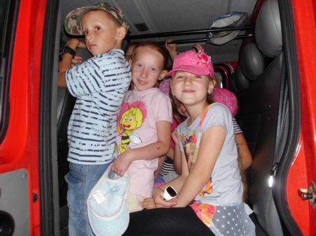 Pierwszoklasiści w Biłgoraju