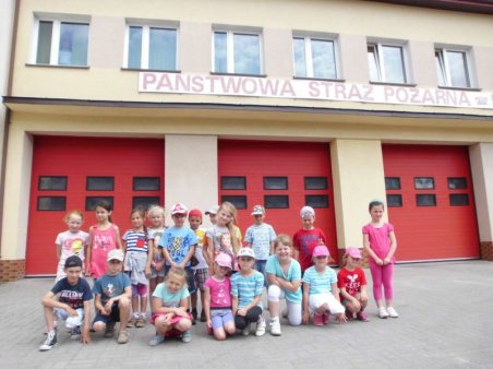 Pierwszoklasiści w Biłgoraju