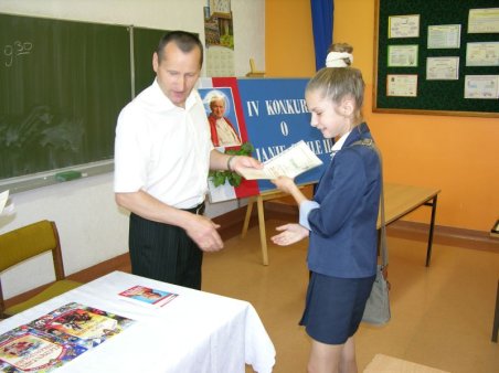 IV Gminny Konkurs Wiedzy o Janie Pawle II