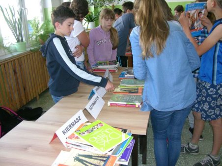 Kiermasz używanych podręczników szkolnych