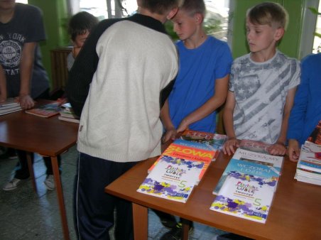 Kiermasz używanych podręczników szkolnych