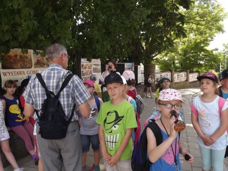 Trzecioklasiści w Sandomierzu