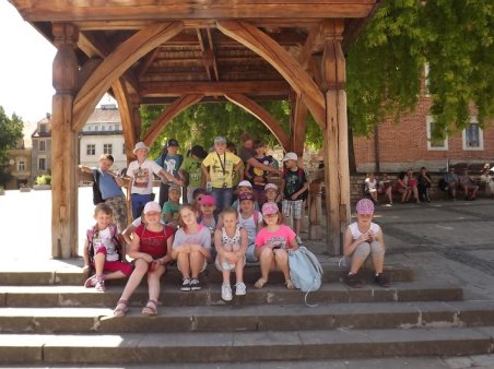 Trzecioklasiści w Sandomierzu