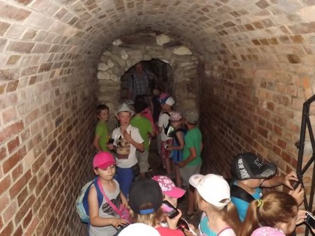 Trzecioklasiści w Sandomierzu