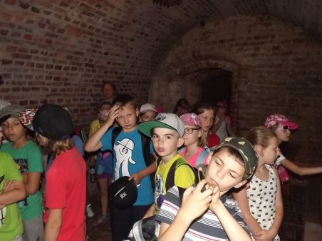 Trzecioklasiści w Sandomierzu