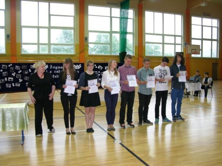 Nagrodzeni za pracę w roku szkolnym 2013/2014