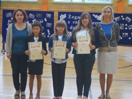 Nagrodzeni za pracę w roku szkolnym 2013/2014