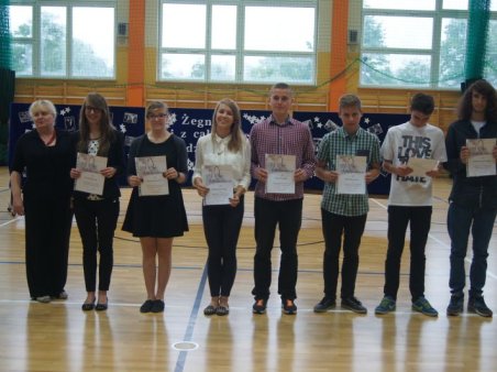 Nagrodzeni za pracę w roku szkolnym 2013/2014