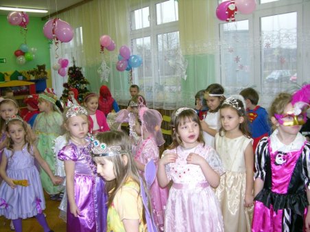 Bal Karnawałowy w przedszkolu