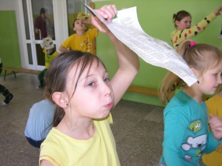 Z uśmiechem na twarzy