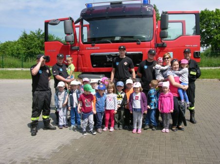 Strażacy w przedszkolu
