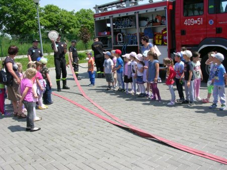Strażacy w przedszkolu