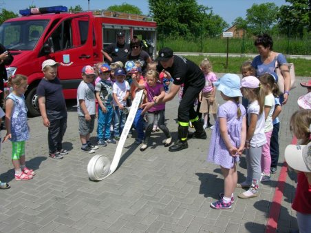 Strażacy w przedszkolu