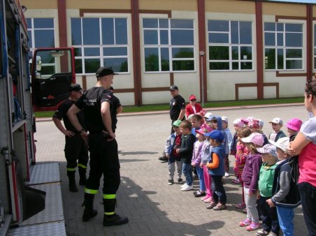 Strażacy w przedszkolu