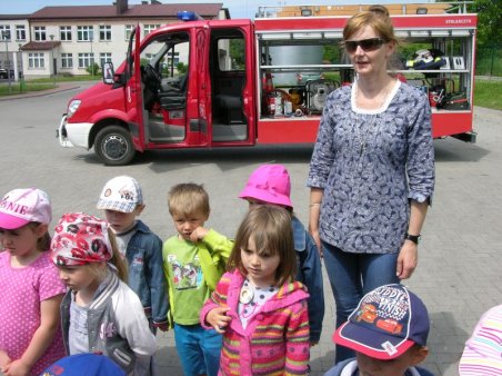 Strażacy w przedszkolu