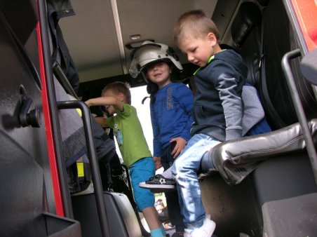 Strażacy w przedszkolu