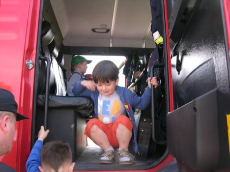 Strażacy w przedszkolu