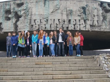 Gimnazjaliści w Lublinie