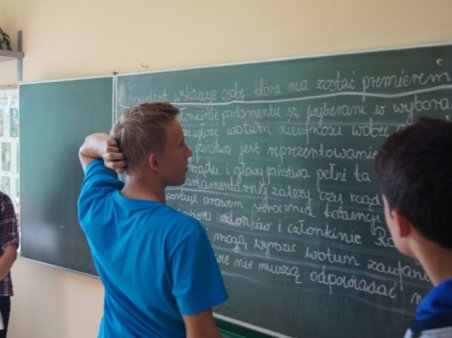 Gimnazjaliści głosowali!