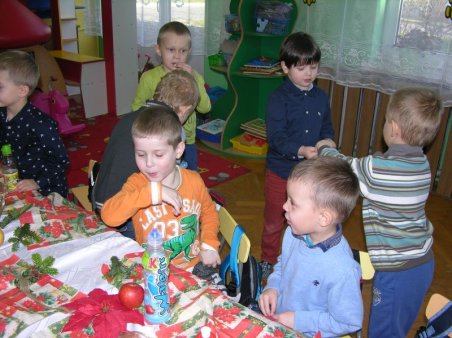 Wigilia w przedszkolu