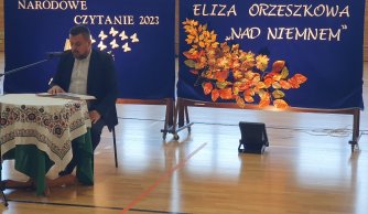 Akcja Narodowe Czytanie w naszej szkole