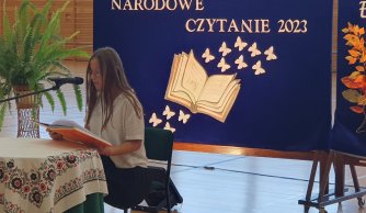Akcja Narodowe Czytanie w naszej szkole