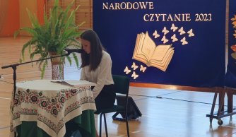 Akcja Narodowe Czytanie w naszej szkole