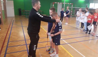 Powiatowe zawody w badmintonie