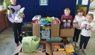 Zbiórka karmy dla zwierząt ze schroniska