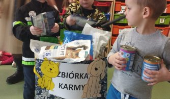 Zbiórka karmy dla zwierząt ze schroniska