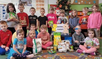 Zbiórka karmy dla zwierząt ze schroniska