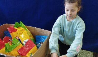 Zbiórka karmy dla zwierząt ze schroniska