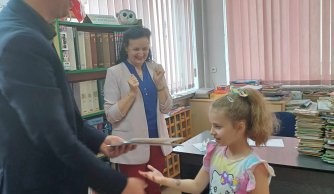 Podsumowanie cyklicznych spotkań z książką sześciolatków w bibliotece szkolnej