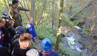 Wycieczka klas III do rezerwatu Czartowe Pole